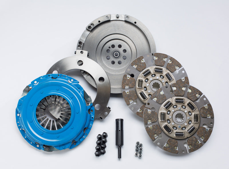 South Bend Clutch 01-Sept 05 GM 6.6L LLY ZF-6 Street Dual Disc Clutch Kit SDDMAXDFY Photo - Primary