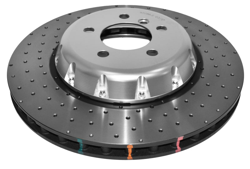 DBA 18-20 BMW M240i xDrive M Perf (w/370mm Front Rotor) Front 5000 Series Drilled Rotor w/Silver Hat 52286SLVXD 52286SLVXD Photo - out of package