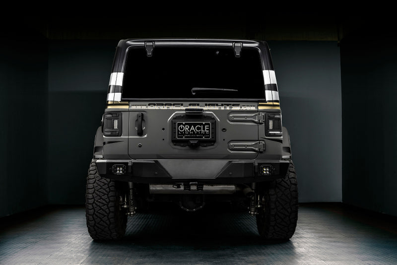ORACLE Lighting Oracle 2018+ Jeep Wrangler Rubicon/Sport LED Flush Mount Tail Light - Tinted 5884-504-T 5884-504-T Photo - lifestyle view