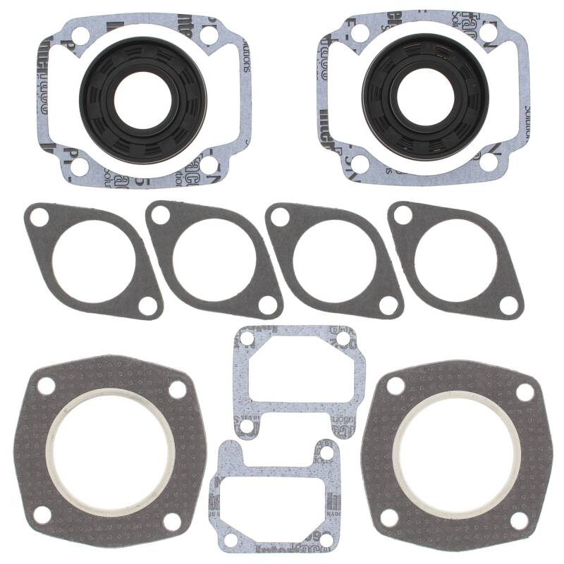 Vertex Pistons Vertex Gaskets 72-73 Arctic Cat EXT 250/El Tigre (Kawaski) FA/2 Complete Gasket Kit w/ Oil Seals 711053 711053 Photo - Primary