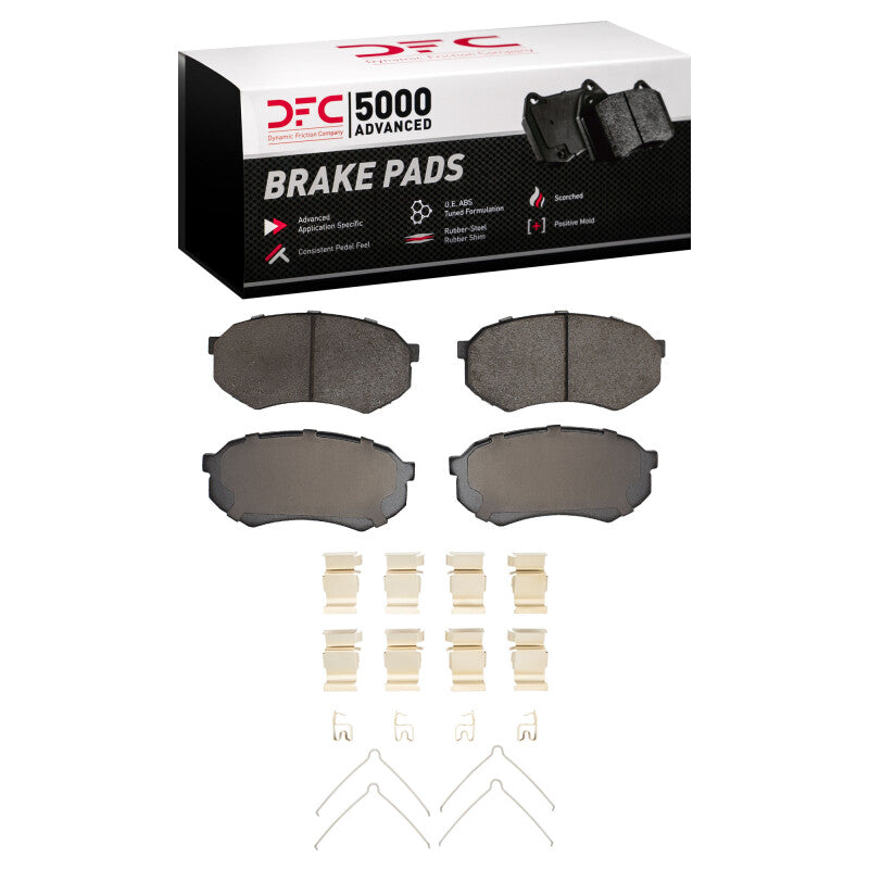 DFC DFC 5000 Advanced Ceramic Brake Pads Brakes, Rotors & Pads Brake Pads - OE main image