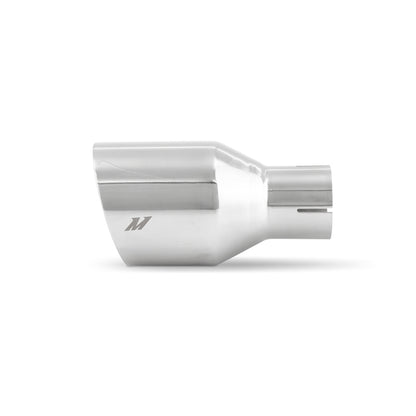Mishimoto Clamp-on Double Wall Exhaust Tip 2.5 Inlet Slash Cut - polished MMEXH-TIP-DW25P MMEXH-TIP-DW25P User 1