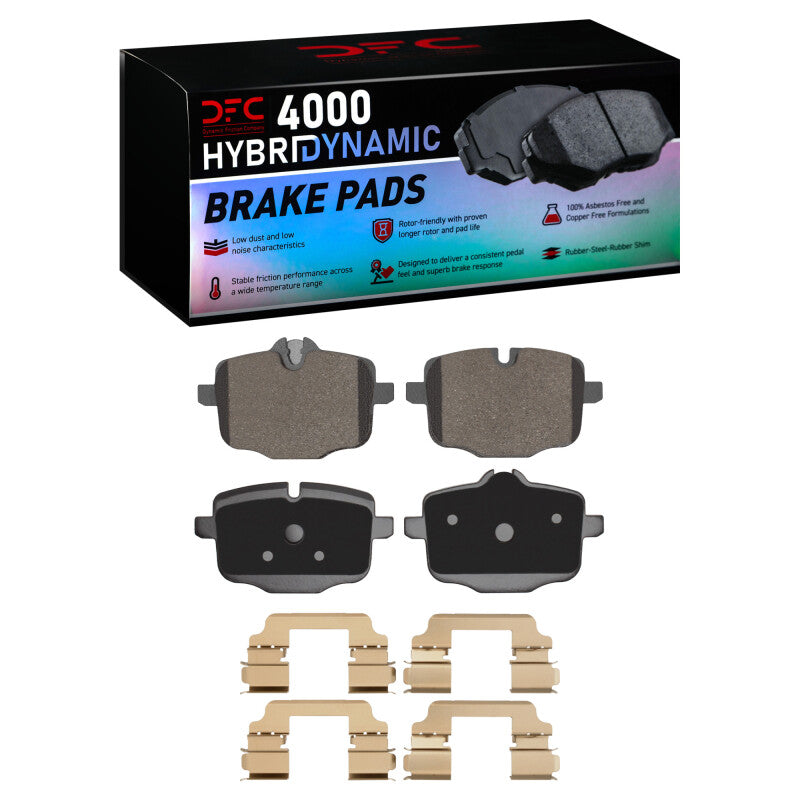 DFC DFC 4000 HybriDynamic Brake Pads Brakes, Rotors & Pads Brake Pads - OE main image