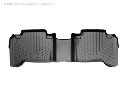 WeatherTech 05-13 Toyota Tacoma Double Cab Rear FloorLiner - Black 440213 Photo - Primary