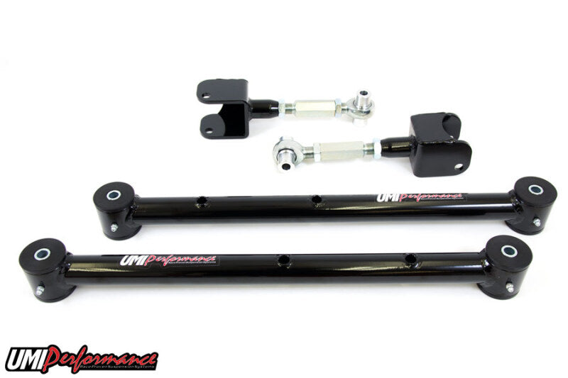 UMI Performance 78-88 GM G-Body 12-Bolt Swap Upper and Lower Control Arm Kit 301519-B 301519-B Photo - Primary
