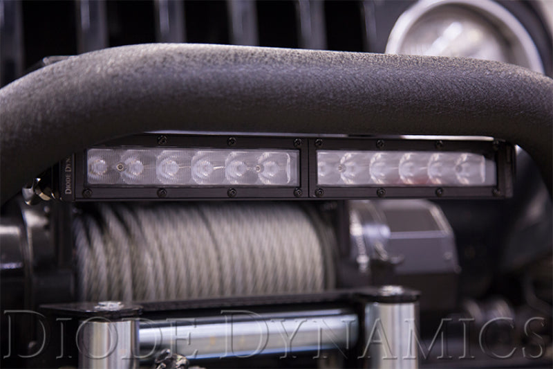 Diode Dynamics 12 In LED Light Bar Single Row Straight Clear Flood Each Stage Series DD6033S DD6033S User 4