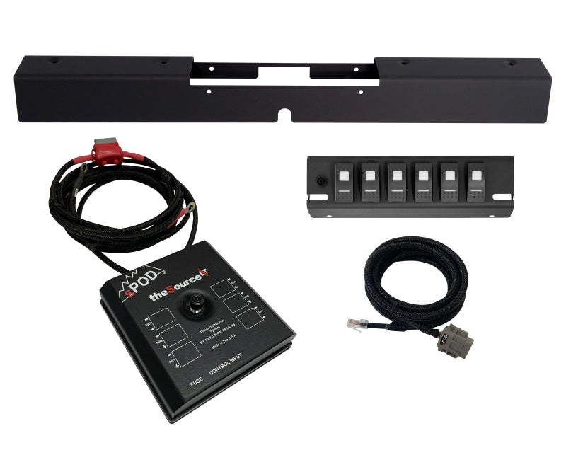SPOD 03-06 Jeep Wrangler TJ/LJ SourceLT w/ Red LED Switches 873055 873055 Photo - Primary