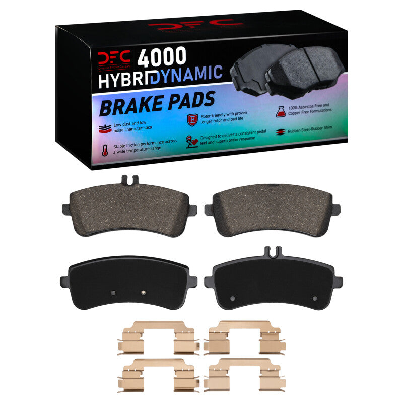 DFC DFC 4000 HybriDynamic Brake Pads Brakes, Rotors & Pads Brake Pads - OE main image
