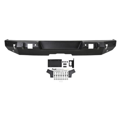 Westin 18-19 Jeep Wrangler JL WJ2 Rear Bumper w/  Sensors (Excl. Wrangler JK) - Textured Black 59-82045 59-82045 Photo - Unmounted