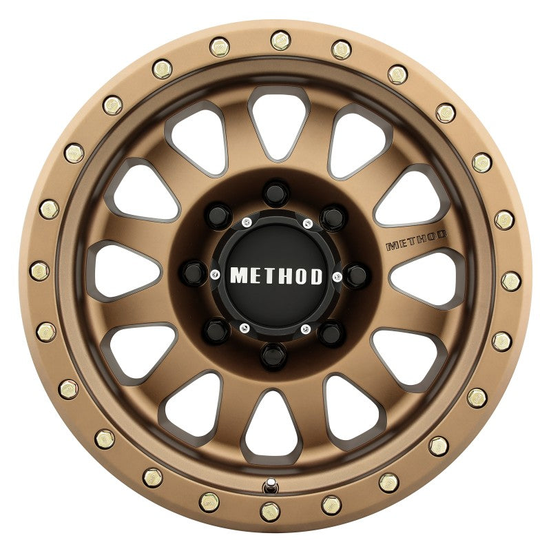 Method MR304 Double Standard 17x8.5 0mm Offset 8x6.5 130.81mm CB Method Bronze Wheel MR30478580900 MR30478580900 User 1