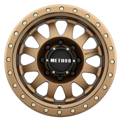 Method MR304 Double Standard 17x8.5 0mm Offset 8x6.5 130.81mm CB Method Bronze Wheel MR30478580900 MR30478580900 User 1
