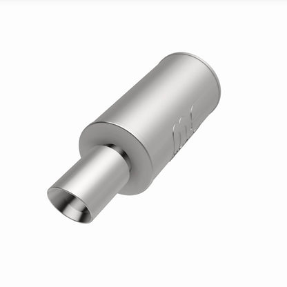 MagnaFlow 7" Round Center/Center Performance Muffler With Tip 14826 360 Degree Image Set