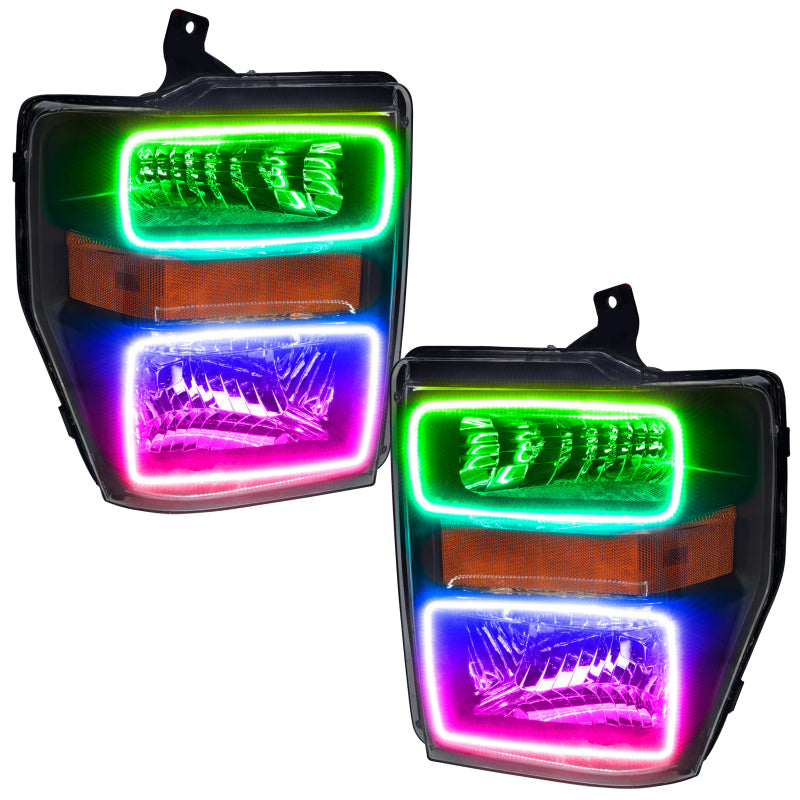 ORACLE Lighting Oracle 08-10 Ford F250/350 LED HL - Black - ColorSHIFT 7190-330 7190-330 Photo - out of package