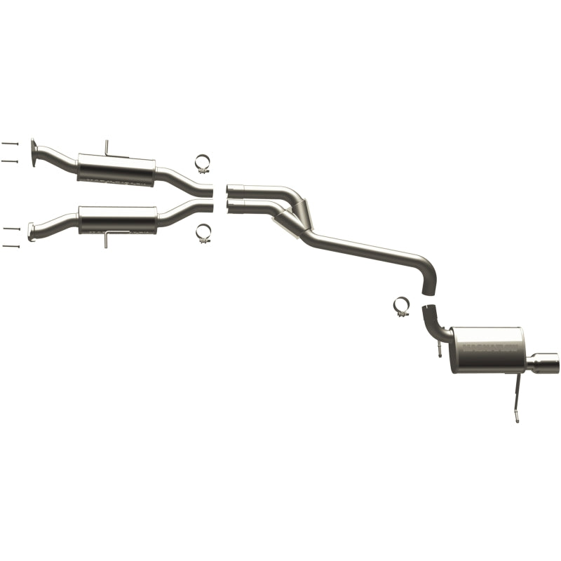 MagnaFlow Jeep Grand Cherokee Street Series Cat-Back Performance Exhaust System 16991 Photo - Primary