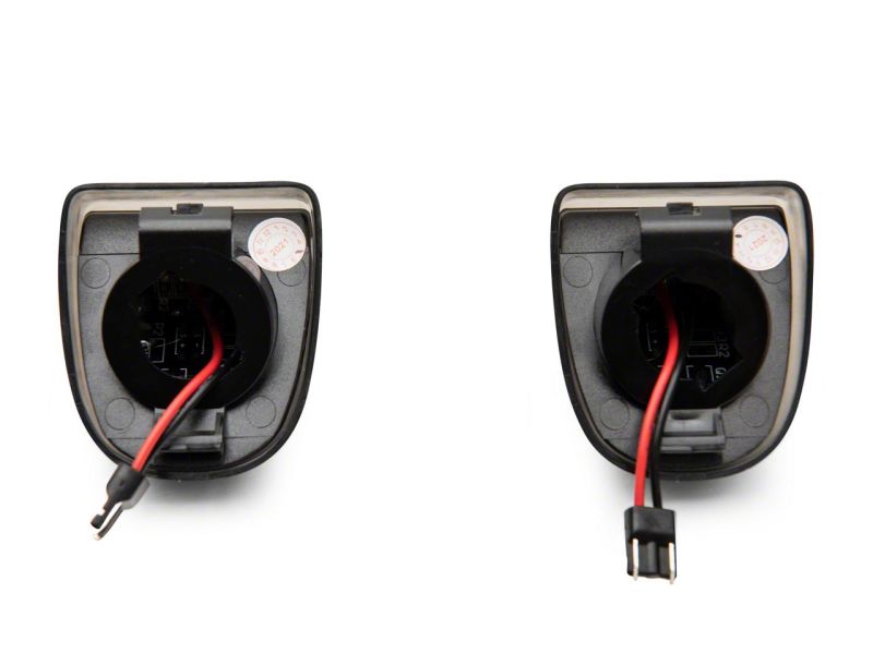 Raxiom 01-13 Chevrolet Silverado/GMC Sierra 1500 Axial Series LED License Plate Lamps- Smoked S122507 S122507 Photo - Close Up