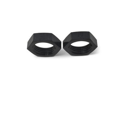 Russell -6 AN 90° Flare To Pipe Adapter (Black Finish) 660823 Photo - out of package
