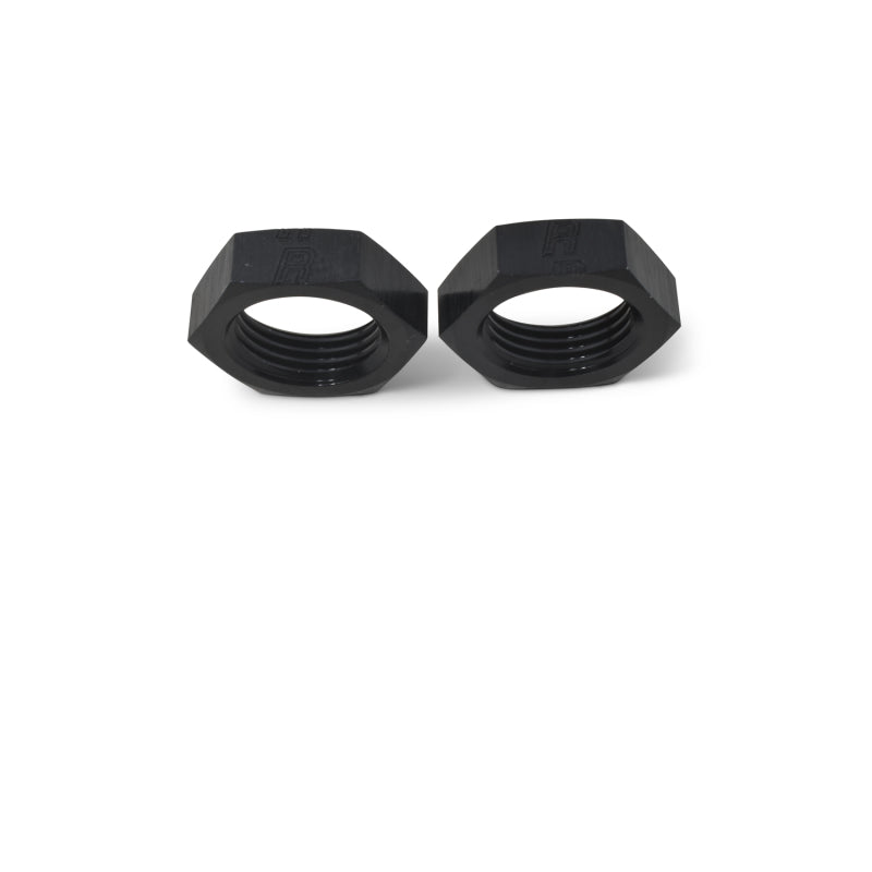 Russell -6 AN 90° Flare To Pipe Adapter (Black Finish) 660823 Photo - out of package