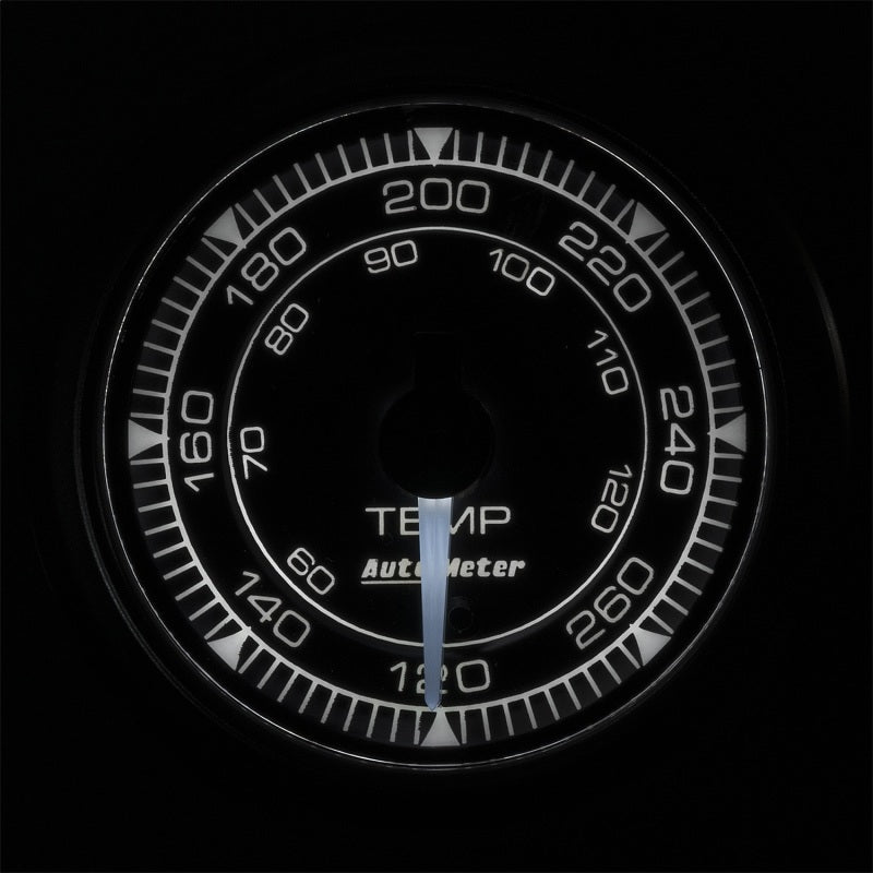 Autometer Gauge, Temp, 2 1/16", 120-280 Deg F, Digital Stepper Motor, Chrono 8154 User 2