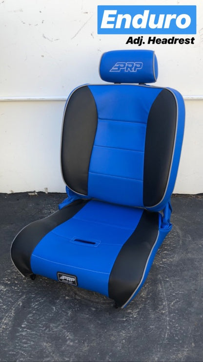 PRP Seats PRP Enduro Low Back Reclining/Extra Wide Suspension Seat (Passenger Side) A13021245 A13021245 Photo - out of package