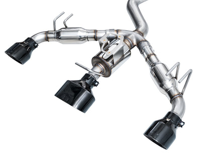 AWE Tuning 2023+ Toyota GR Corolla Touring Edition Exhaust - Diamond Black Tips 3015-53472 3015-53472 Photo - out of package