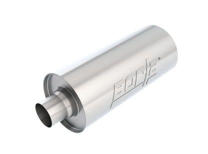Borla Universal Performance 2.5in Inlet/Outlet Stainless Racing Muffler 400024 400024 Photo - Primary