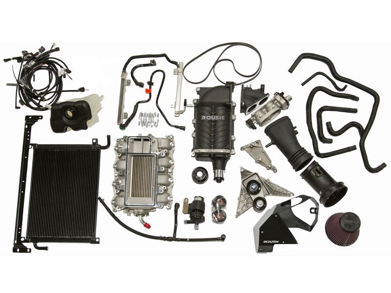 ROUSH 2011-2014 Ford Mustang 5.0L V8 625HP Phase 2 Calibrated Supercharger Kit 421390 421390 Photo - Primary