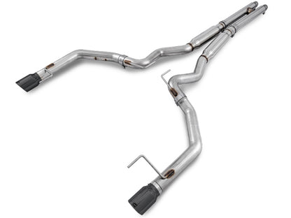 AWE Tuning S550 Mustang GT Cat-back Exhaust - Track Edition (Diamond Black Tips) 3020-33030 3020-33030 Photo - Primary