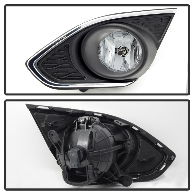 Spyder Chevy Spark 2013-2015 OEM Fog Light W/Universal Switch- Clear FL-CSPA2013-C 5080288 5080288 Photo - Unmounted