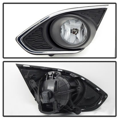 Spyder Chevy Spark 2013-2015 OEM Fog Light W/Universal Switch- Clear FL-CSPA2013-C 5080288 5080288 Photo - Unmounted