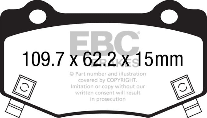 EBC Disc Brake Pad Set DP33023C Photo - Primary
