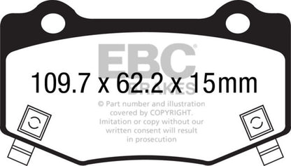 EBC Disc Brake Pad Set DP33023C Photo - Primary