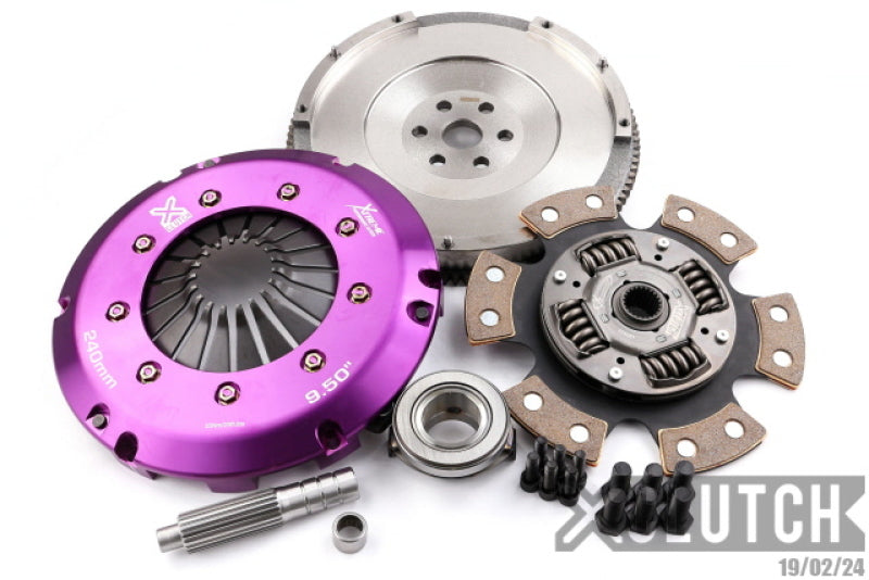 XCLUTCH 14-18 Mazda 6 Touring 2.5L Stage 2R Extra HD Sprung Ceramic Clutch Kit XKMZ24531-1R