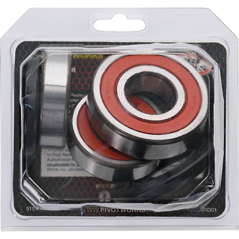 Pivot Works Honda Wheel Bearing Kit Premium Bearings 25-1358-P 25-1358-P Photo - Primary