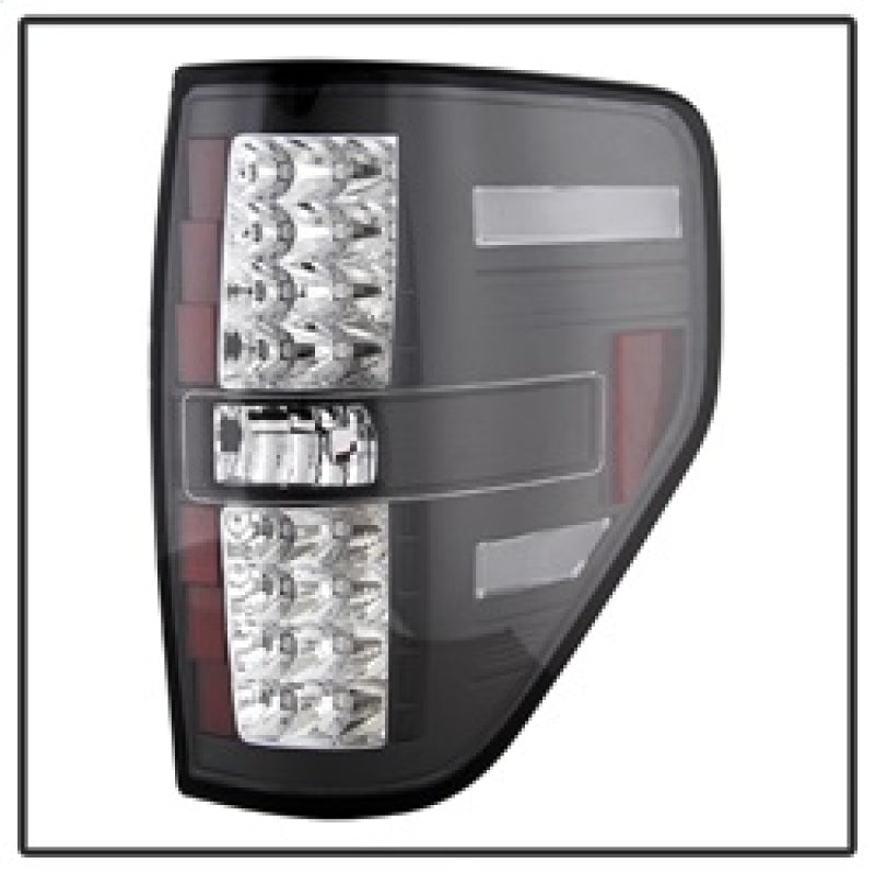 Spyder Ford F150 09-14 LED Tail Lights Black ALT-YD-FF15009-LED-BK 5008374 5008374 Photo - Unmounted