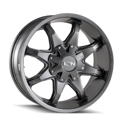 ION Wheels ION Type 181 20x9 / 6x135 BP / 18mm Offset / 106mm Hub Graphite Wheel 181-2937G18 181-2937G18 Photo - Primary