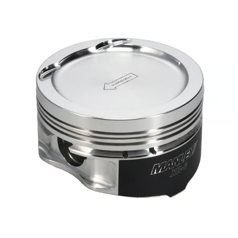 Manley Ford Falcon XR-6 Turbo 3.91in Stroke 3.637in Bore 9:1 CR -10cc Dish Piston Set w/Rings (ED) 628104CE-6