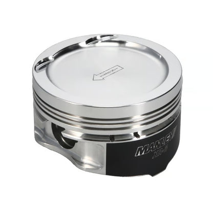 Manley Ford Falcon XR-6 Turbo 3.91in Stroke 3.637in Bore 9:1 CR -10cc Dish Piston Set w/Rings (ED) 628104CE-6