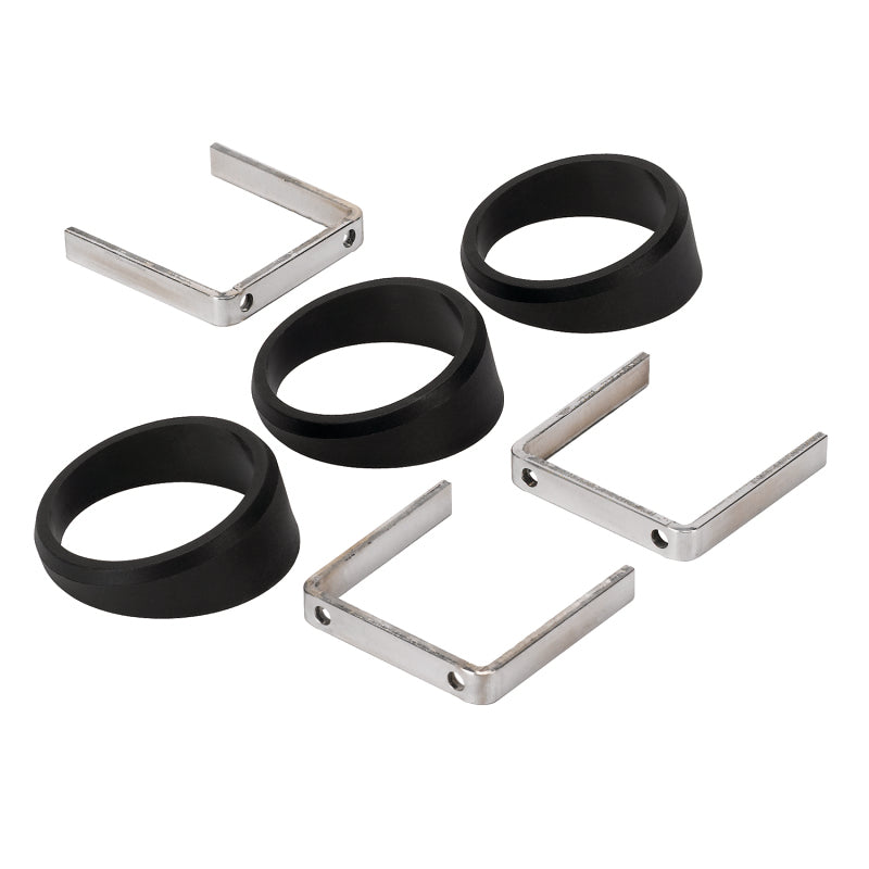 Autometer Angle Rings, 3 Pcs., Black, For 2-1/16" Gauges 2234 Photo - Primary