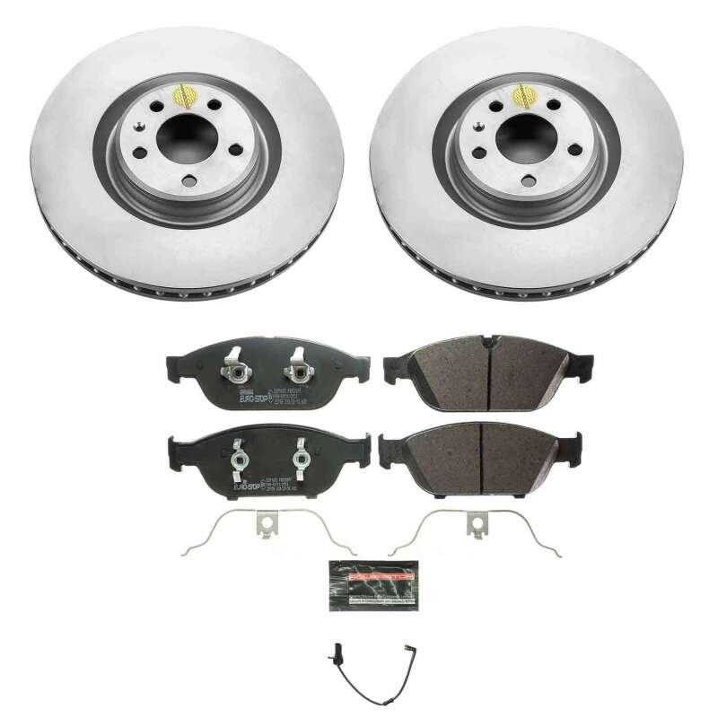 Power Stop 17-18 Audi A6 Front Euro-Stop Brake Kit ESK6129 ESK6129 Photo - Primary
