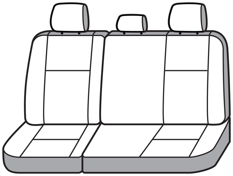 Covercraft 19-24 Subaru Ascent Endura PrecisionFit Custom Third Row Seat Covers - Silver/Silver GTS4125ENSS GTS4125ENSS Photo - out of package