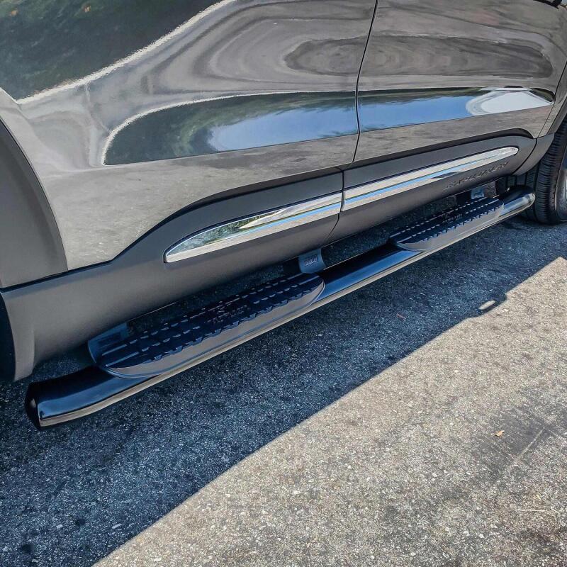 Westin 20-21 Ford Explorer PRO TRAXX 4 Oval Nerf Step Bars - Black 21-24175 21-24175 Photo - Mounted