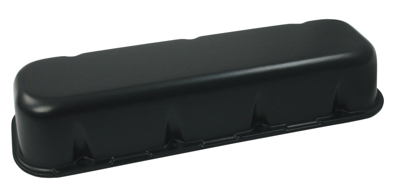 Moroso Chevrolet Big Block Valve Cover - Tall - No Logo - Black Wrinkle Finished Aluminum - Pair 68429 68429 Photo - Primary