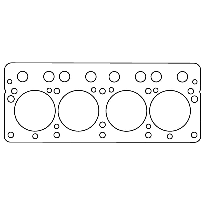 Cometic Head Gasket Bore: 74mm Material: Copper Thickness: .043in C4153-043 Photo - Primary
