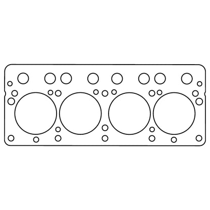 Cometic Head Gasket Bore: 74mm Material: Copper Thickness: .043in C4153-043 Photo - Primary