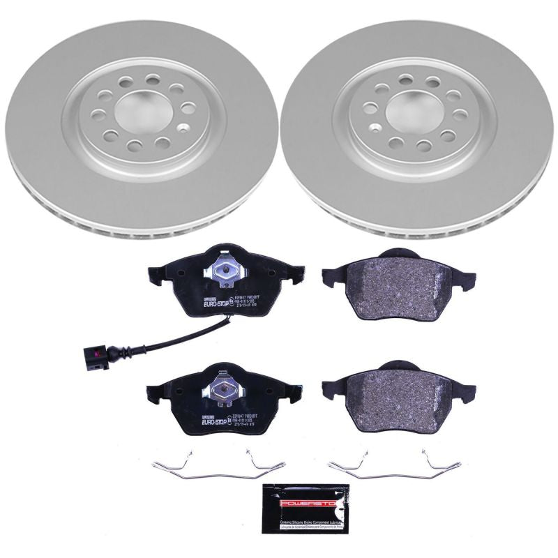 PowerStop Power Stop 99-06 Audi TT Front Euro-Stop Brake Kit ESK914 ESK914 Photo - Primary