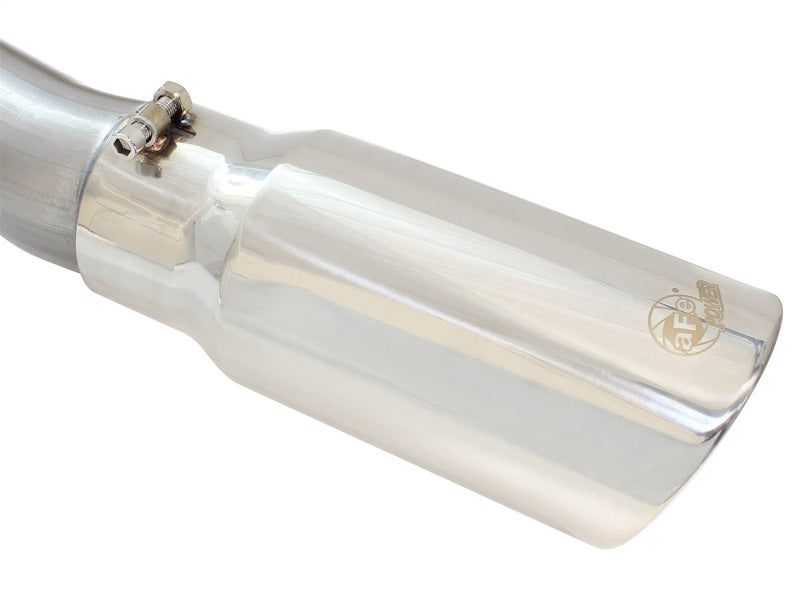 aFe Cat-Back Stainless Steel Exhaust System Polished - Ford Trucks 99-04 49-43076-P Photo - Unmounted