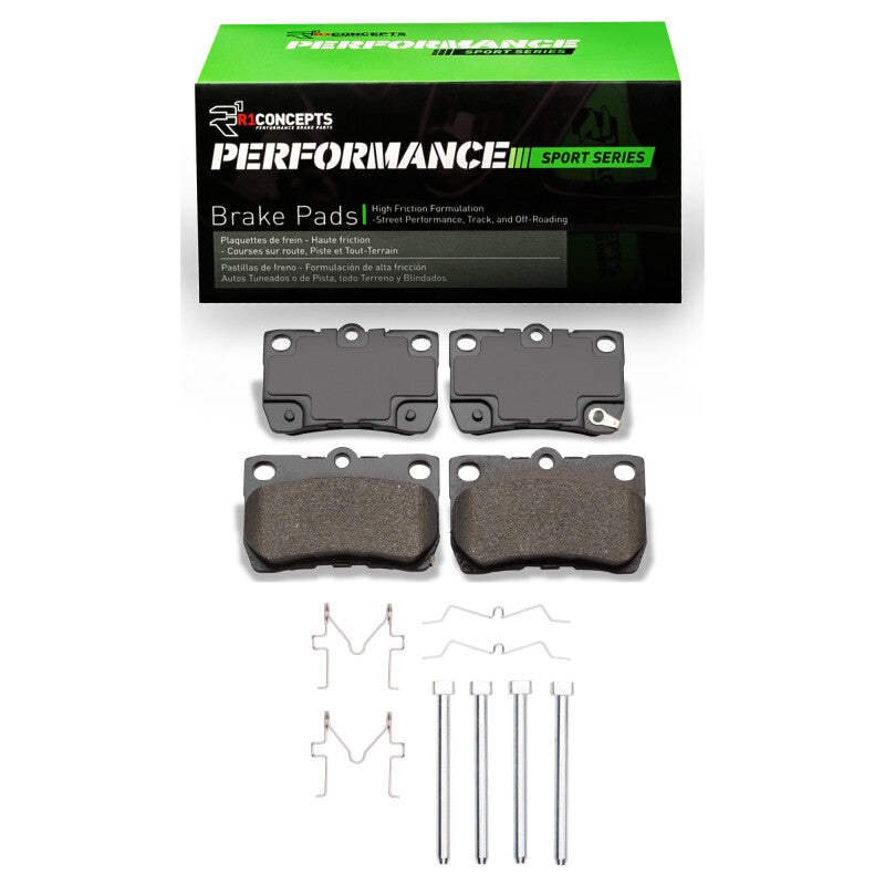 R1 Concepts RNC Performance Sport Brake Pads Brakes, Rotors & Pads Brake Pads - Performance main image