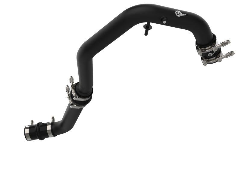 aFe Bladerunner Intercoolers I/C Tubes Hot/Cold 2021+ Ford F-150 V6-2.7L (tt) - Black 46-20474-B 46-20474-B Photo - Unmounted