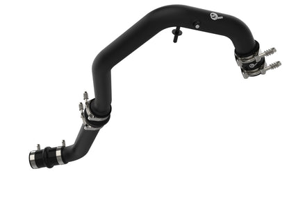 aFe Bladerunner Intercooler Hot Charge Pipe Black 2-2.5in 2021+ Ford F-150 V6-2.7L (tt) 46-20478-B 46-20478-B Photo - Unmounted