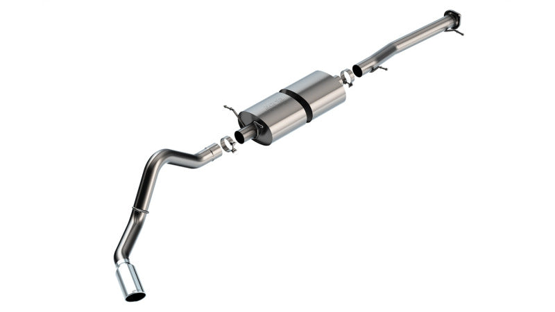 Borla 20-22 Chevrolet/GMC Silverado/Sierra 6.6L T-304 SS Cat-Back S-Type Exhaust - Brushed 140833 140833 Photo - Primary